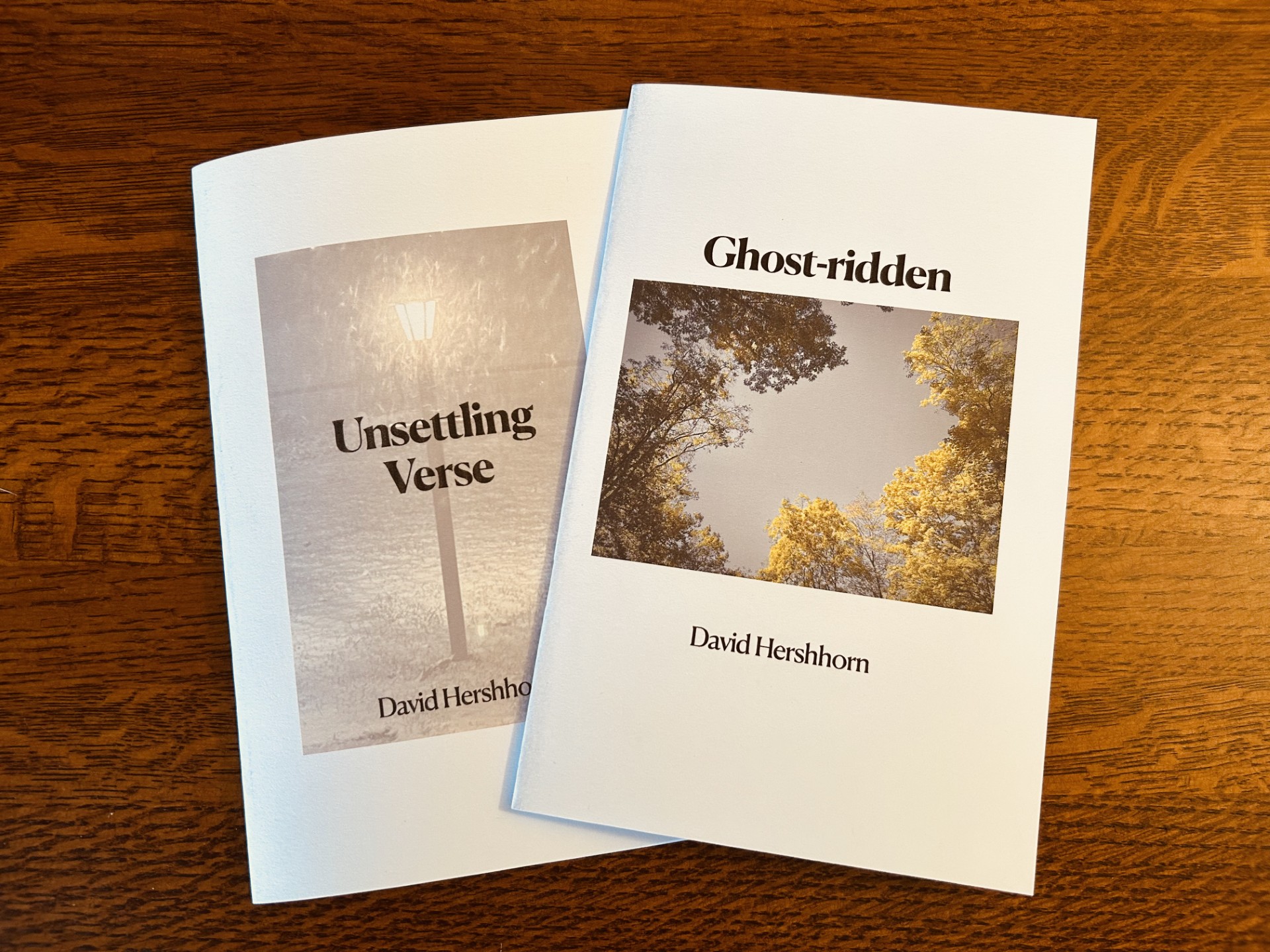Photo of Sample Chapbooks